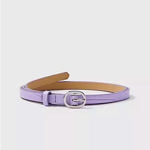 Ann Taylor Lavender Leather Belt